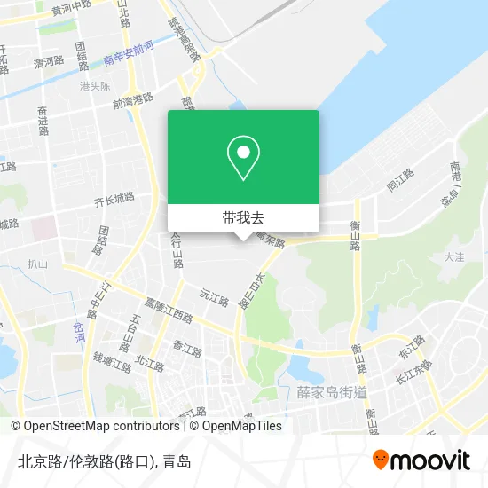 北京路/伦敦路(路口)地图