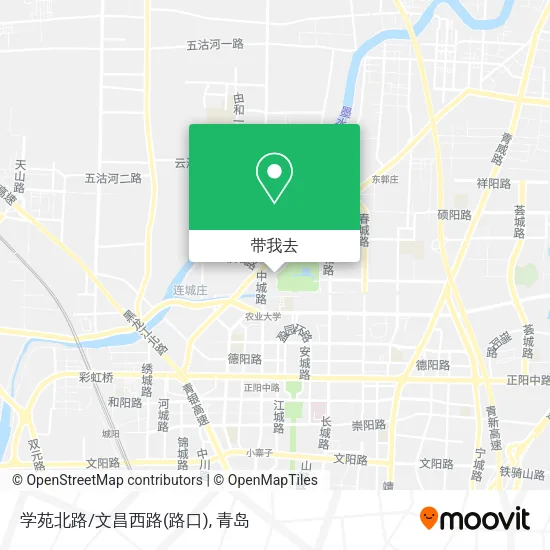 学苑北路/文昌西路(路口)地图