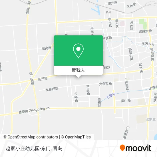 赵家小庄幼儿园-东门地图