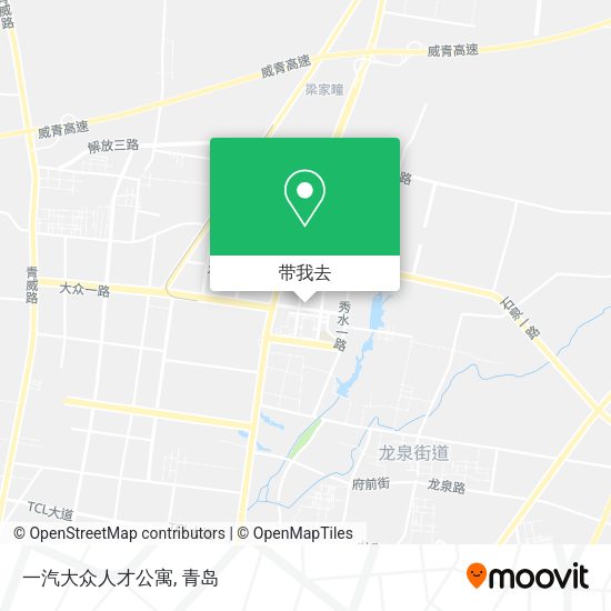 一汽大众人才公寓地图