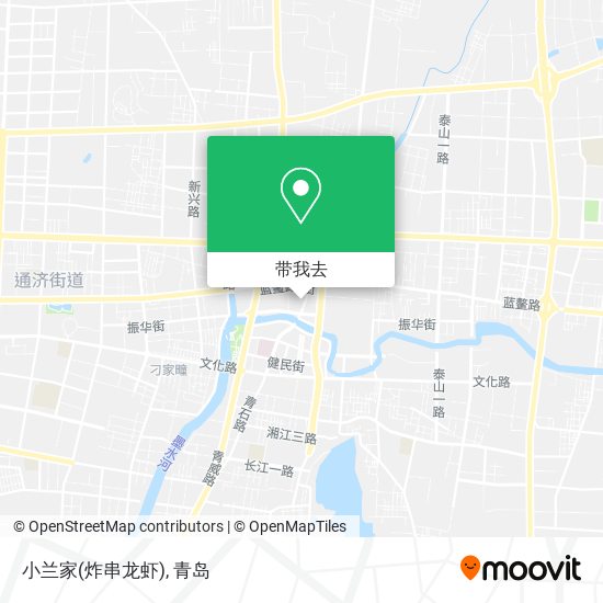 小兰家(炸串龙虾)地图