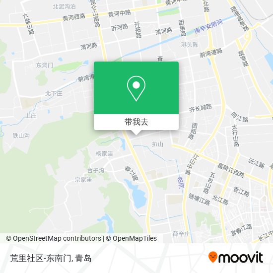 荒里社区-东南门地图