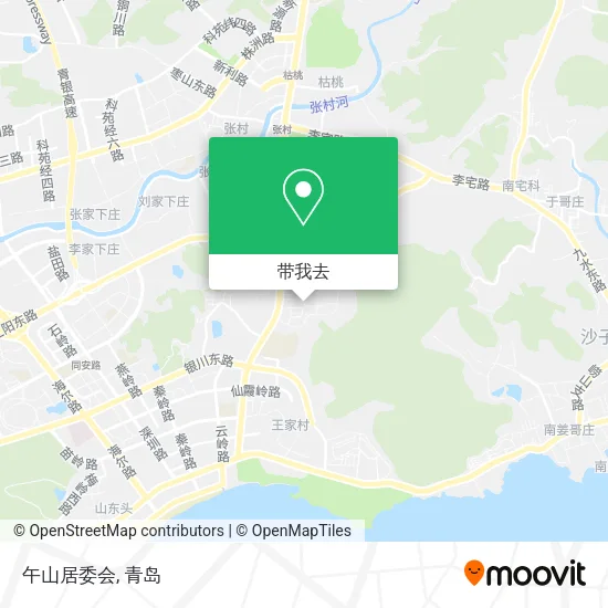 午山居委会地图