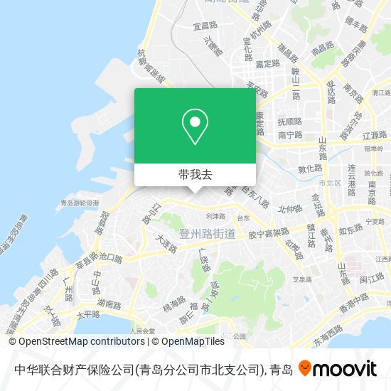 中华联合财产保险公司(青岛分公司市北支公司)地图