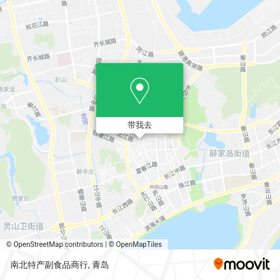 南北特产副食品商行地图