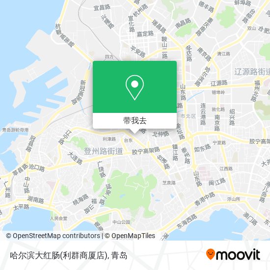 哈尔滨大红肠(利群商厦店)地图