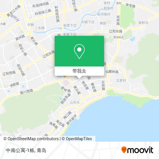 中南公寓-1栋地图