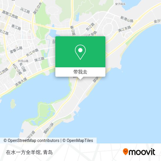 在水一方全羊馆地图