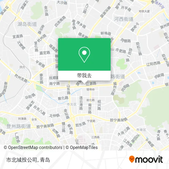 市北城投公司地图
