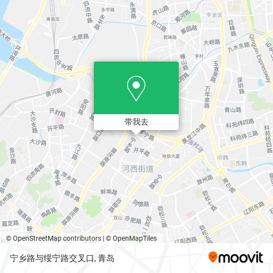 宁乡路与绥宁路交叉口地图