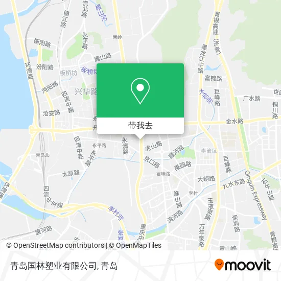 青岛国林塑业有限公司地图