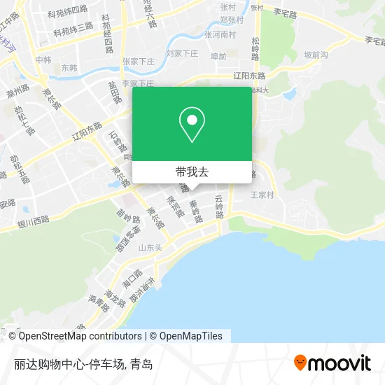 丽达购物中心-停车场地图