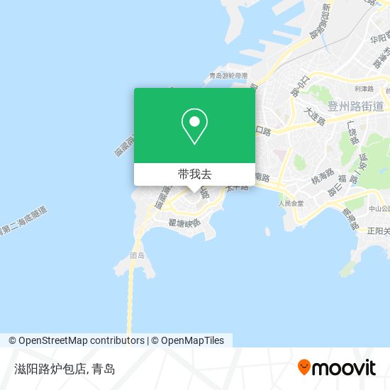 滋阳路炉包店地图