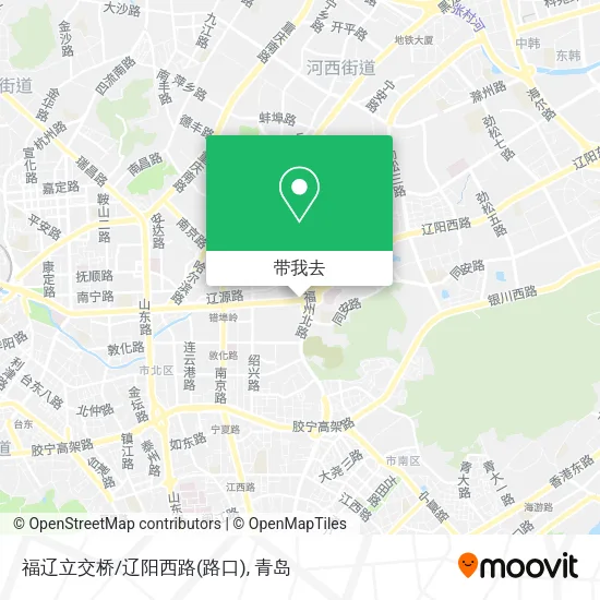 福辽立交桥/辽阳西路(路口)地图