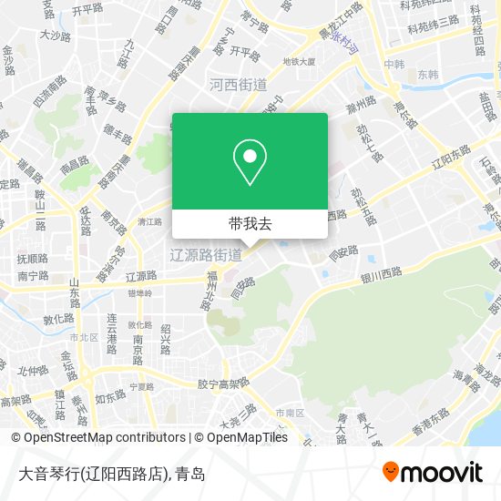 大音琴行(辽阳西路店)地图