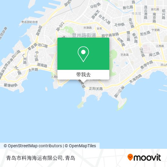 青岛市科海海运有限公司地图