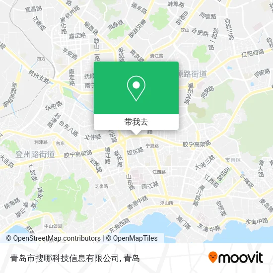 青岛市搜哪科技信息有限公司地图