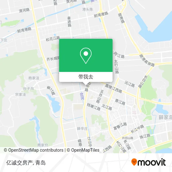 亿诚交房产地图
