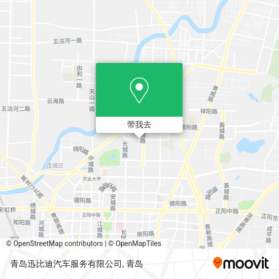 青岛迅比迪汽车服务有限公司地图