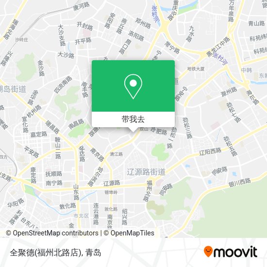 全聚德(福州北路店)地图