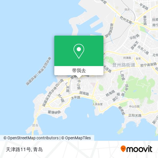 天津路11号地图