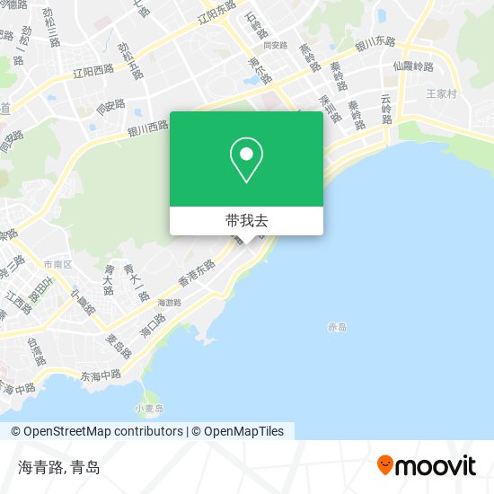 海青路地图