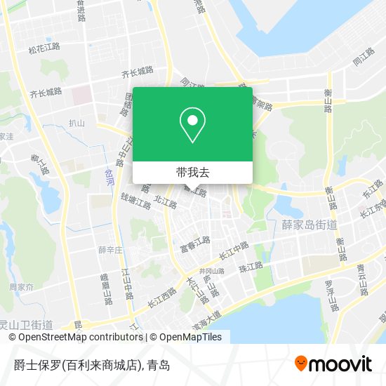 爵士保罗(百利来商城店)地图