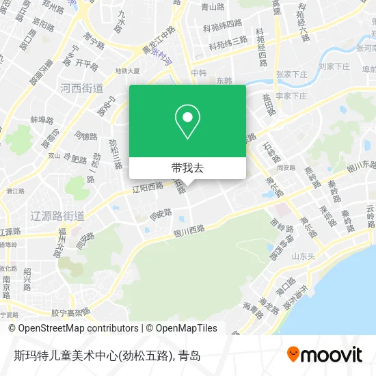 斯玛特儿童美术中心(劲松五路)地图