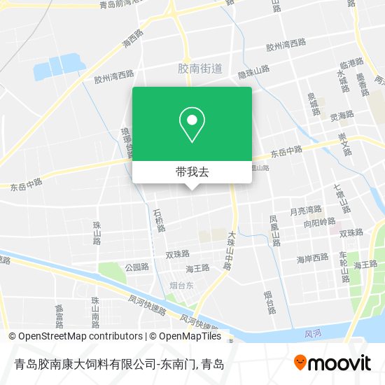 青岛胶南康大饲料有限公司-东南门地图