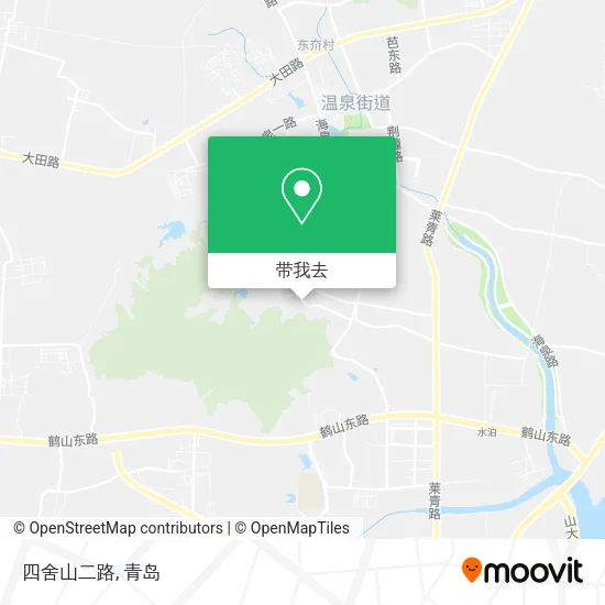 四舍山二路地图
