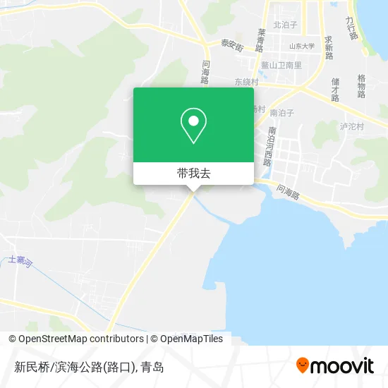 新民桥/滨海公路(路口)地图