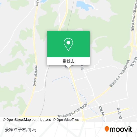 姜家洼子村地图
