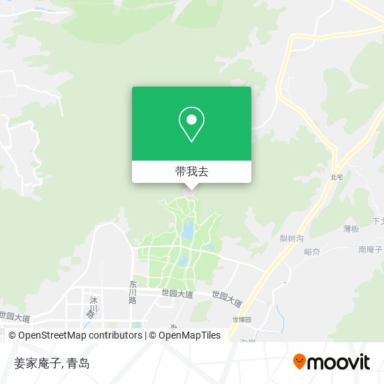 姜家庵子地图