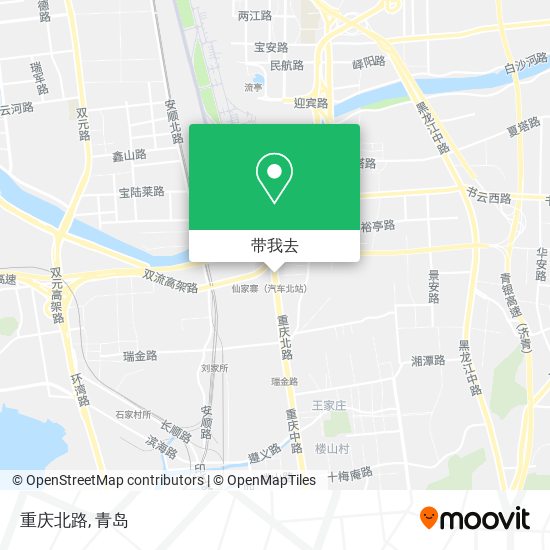 重庆北路地图