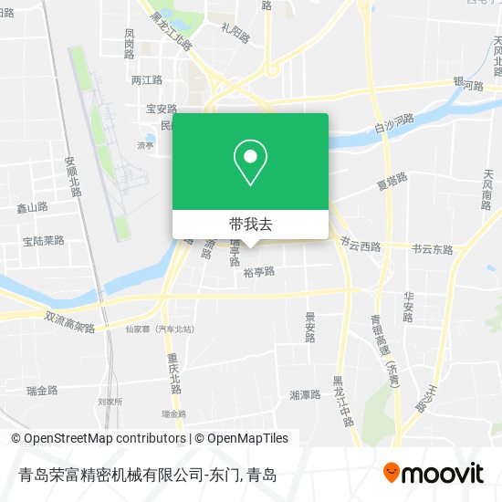 青岛荣富精密机械有限公司-东门地图