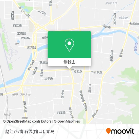 赵红路/青石线(路口)地图
