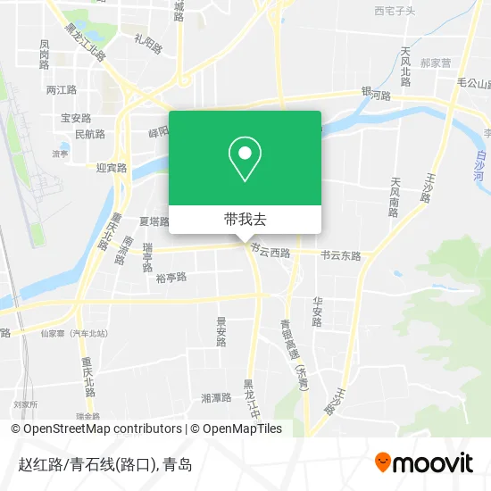 赵红路/青石线(路口)地图