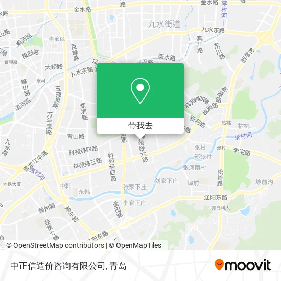 中正信造价咨询有限公司地图