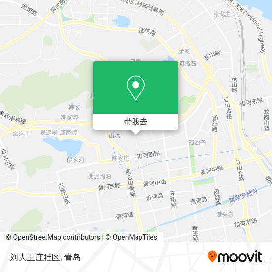 刘大王庄社区地图