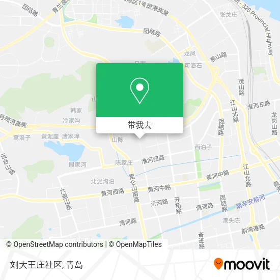 刘大王庄社区地图