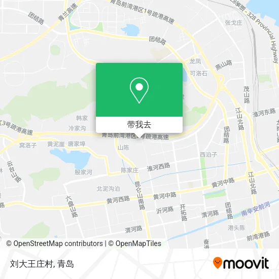 刘大王庄村地图