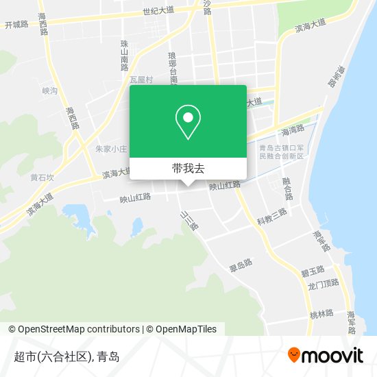 超市(六合社区)地图