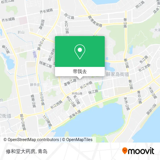修和堂大药房地图