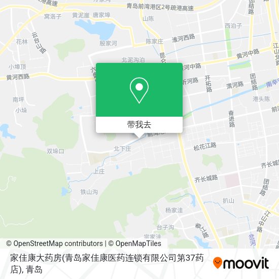 家佳康大药房(青岛家佳康医药连锁有限公司第37药店)地图
