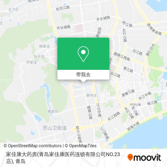 家佳康大药房(青岛家佳康医药连锁有限公司NO.23店)地图