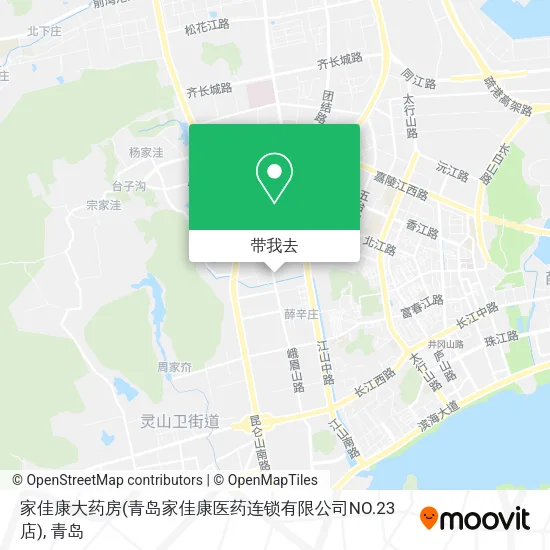家佳康大药房(青岛家佳康医药连锁有限公司NO.23店)地图