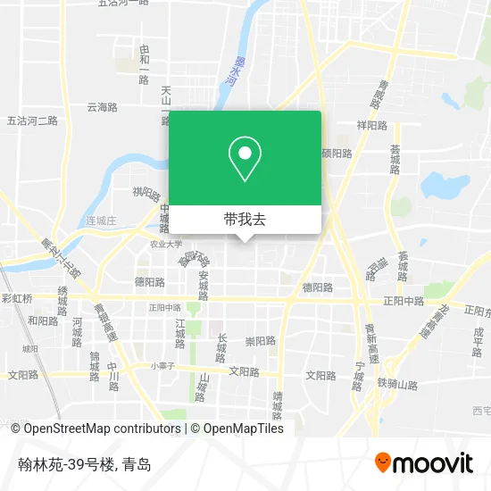 翰林苑-39号楼地图