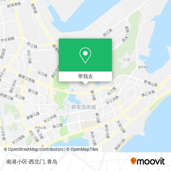 南港小区-西北门地图