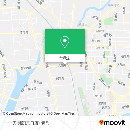 一一刀削面(京口店)地图