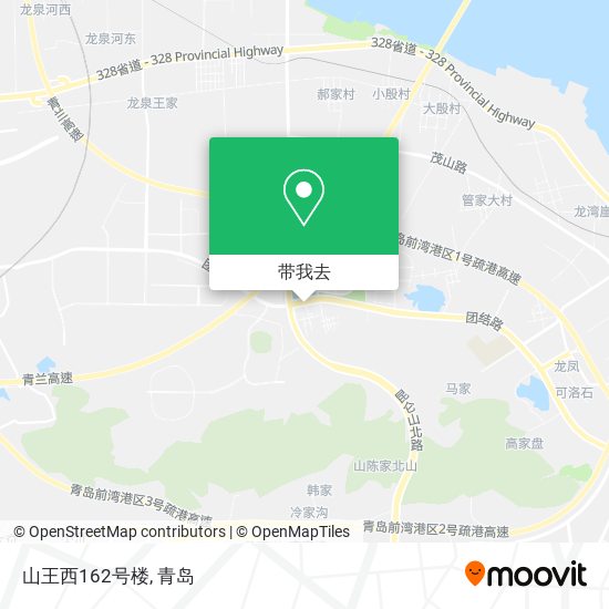 山王西162号楼地图